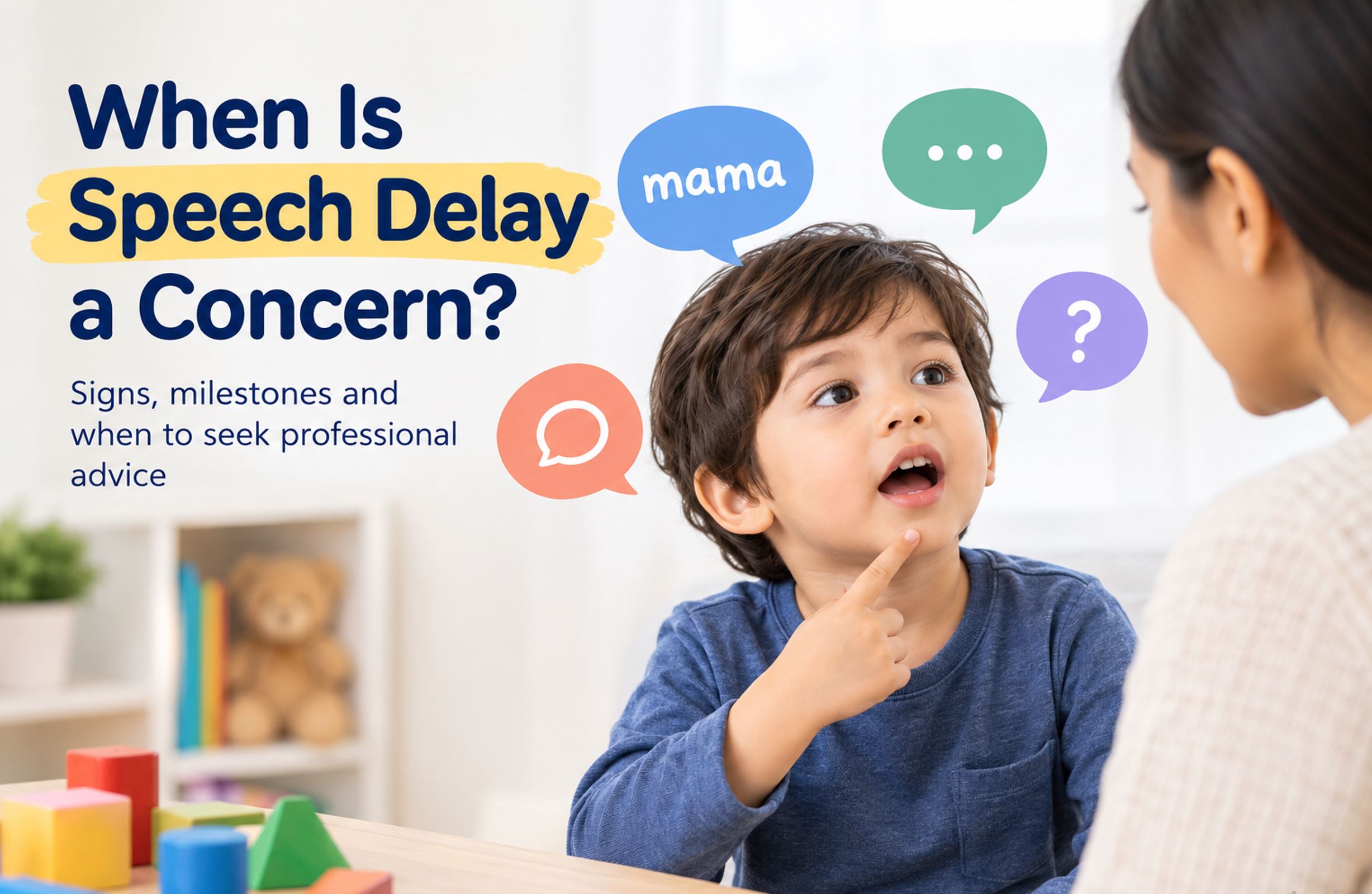 When Is Speech Delay a Concern?
