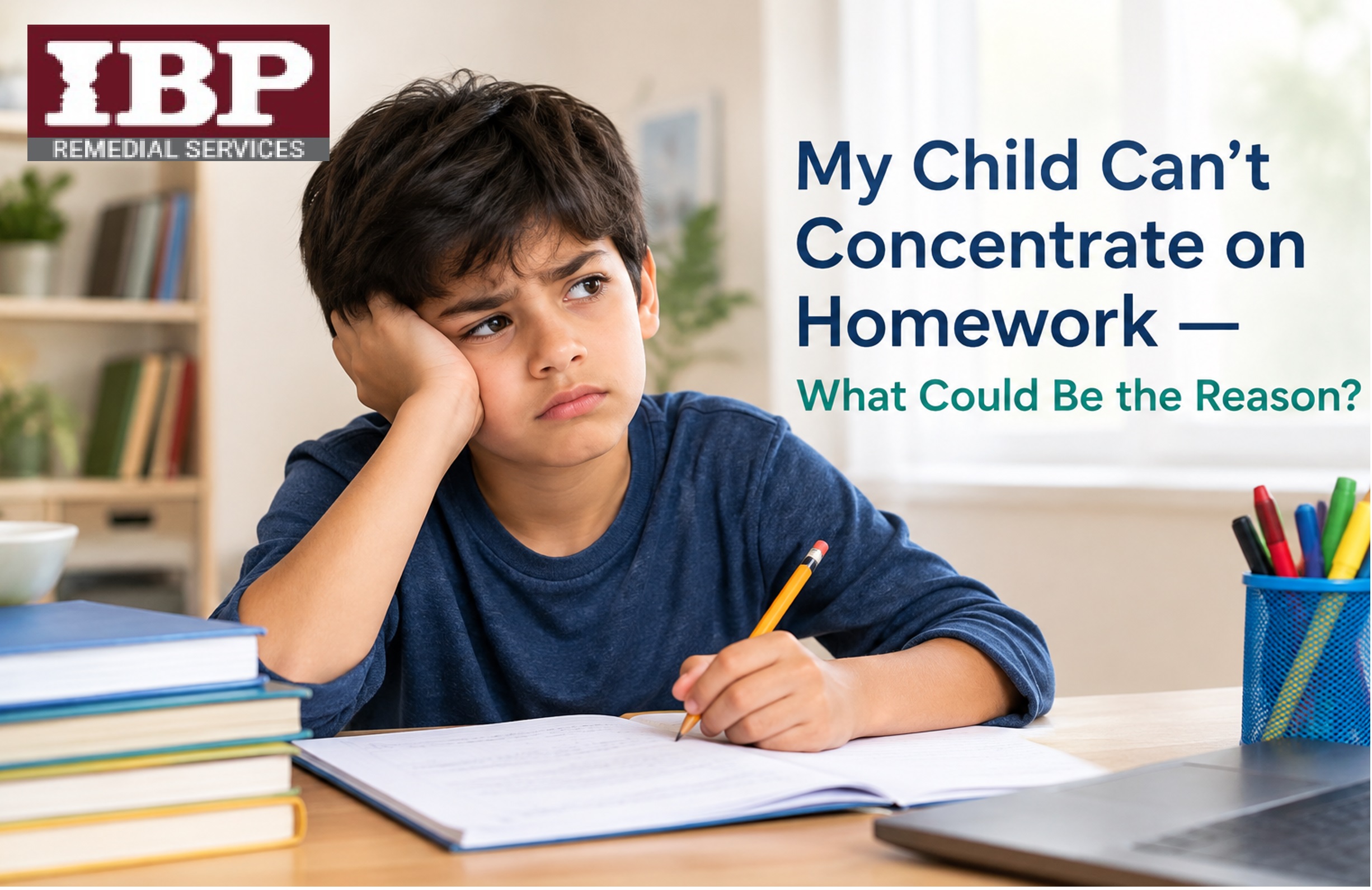 My Child Can't Concentrate on Homework — What Could Be the Reason?
