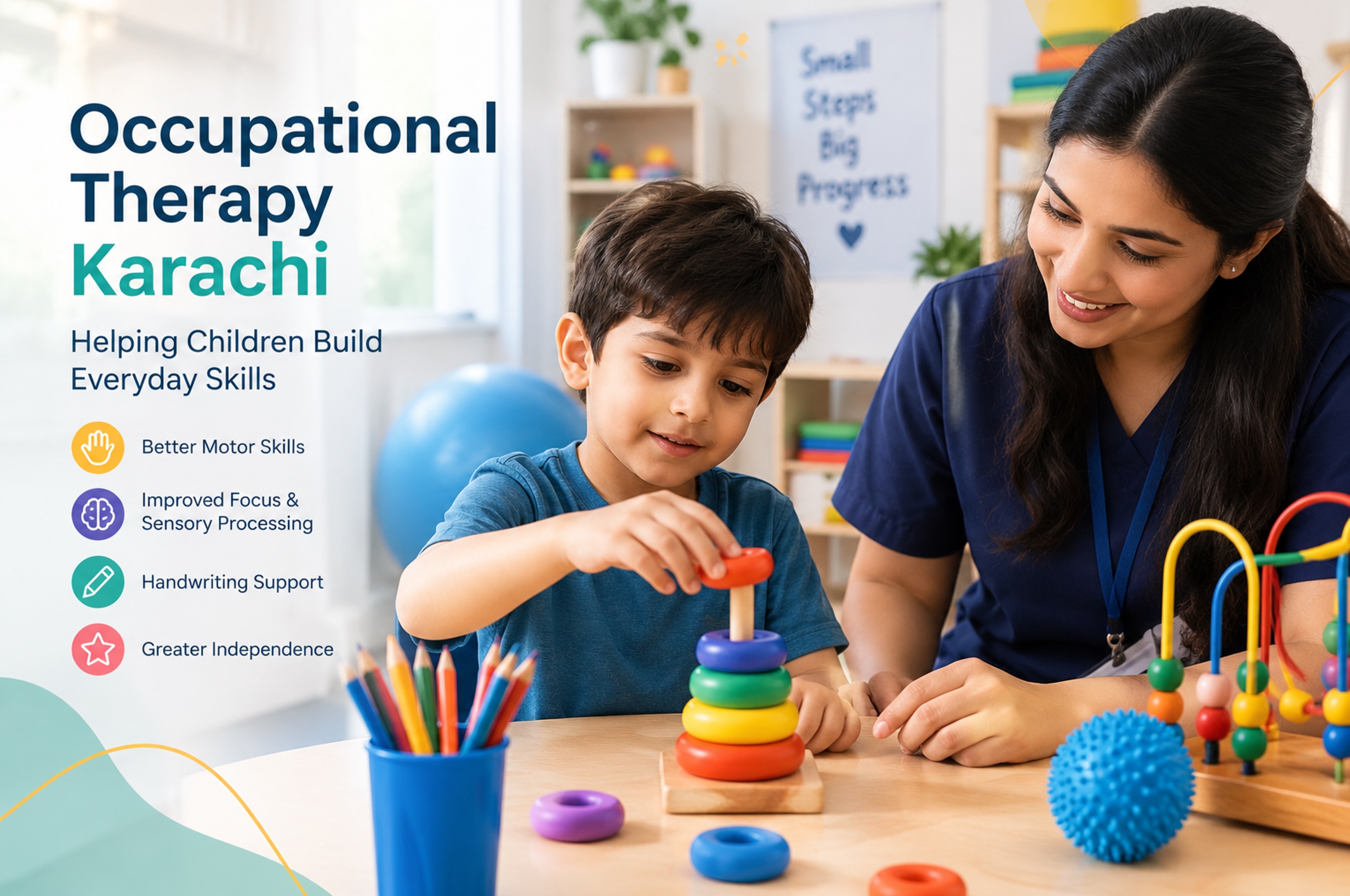 Occupational Therapy Karachi: Helping Kids Develop Daily Living Skills