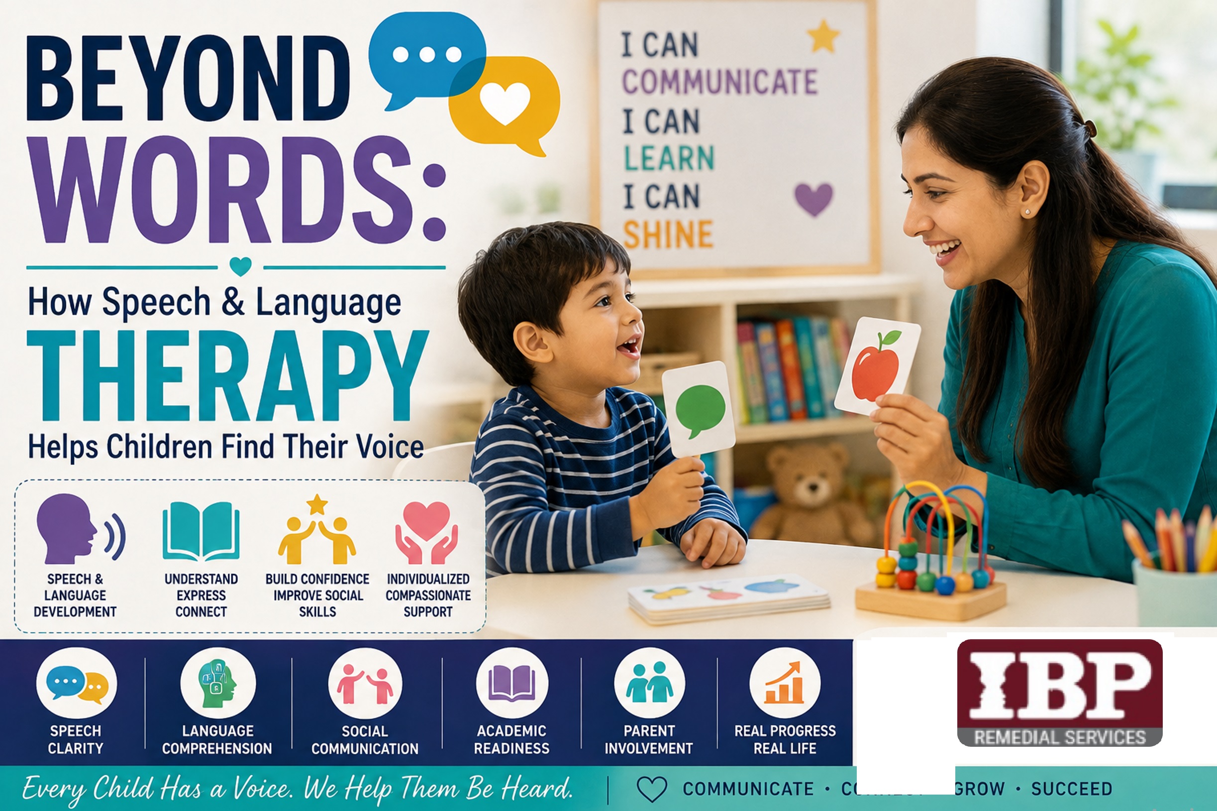 How Speech & Language Therapy Helps Children Find Their Voice