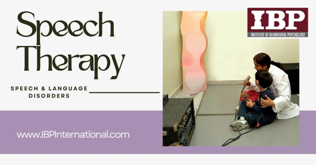 How does Speech Therapy help your kid IBP Remedial