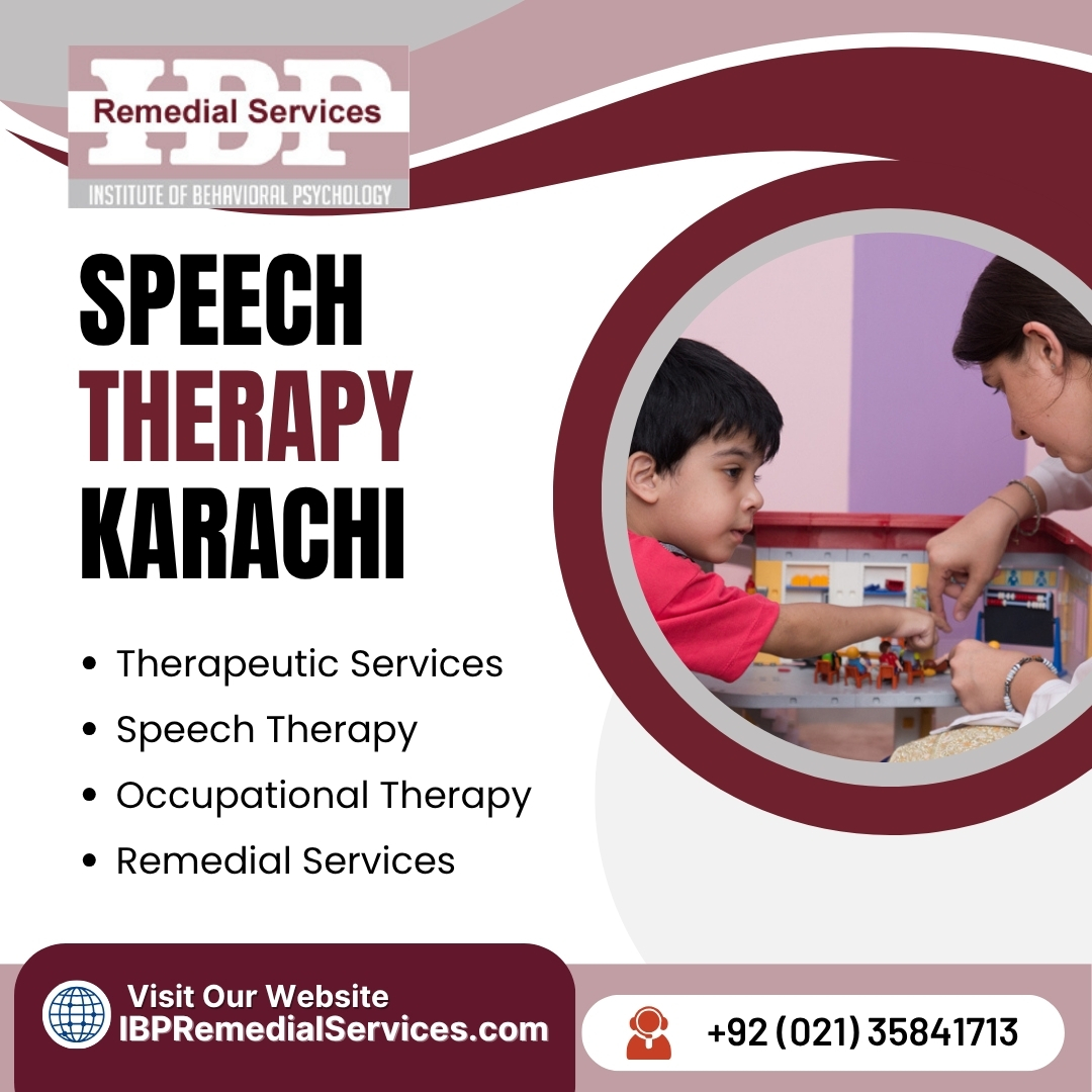 Finding the Right Speech Therapy in Karachi: A Parent’s Guide